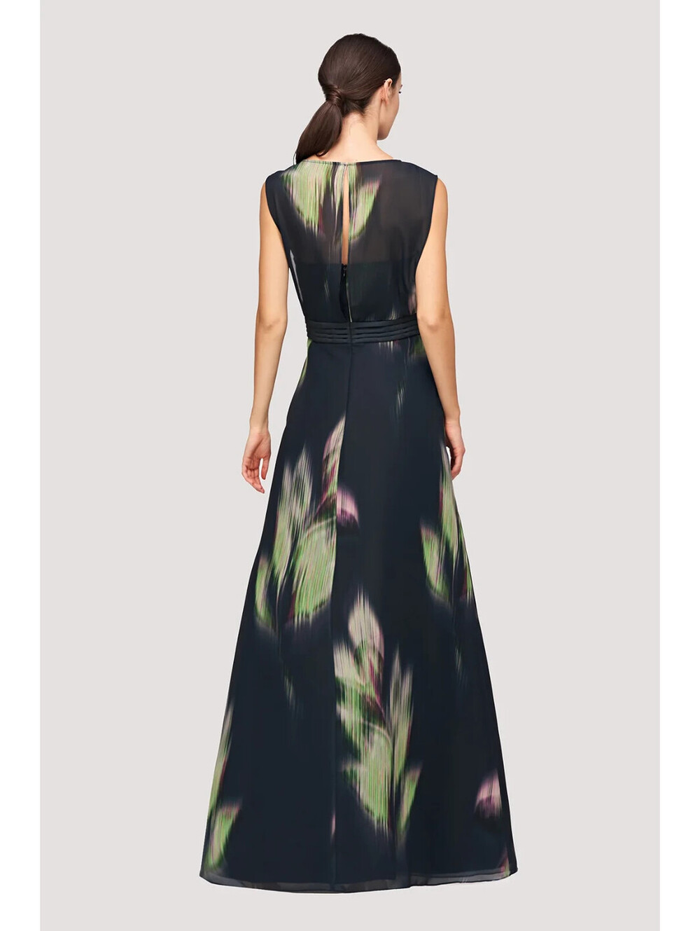 NEW Kay Unger Tess Gown in Black/Green Sz 4 #LD409 - Picture 2 of 7